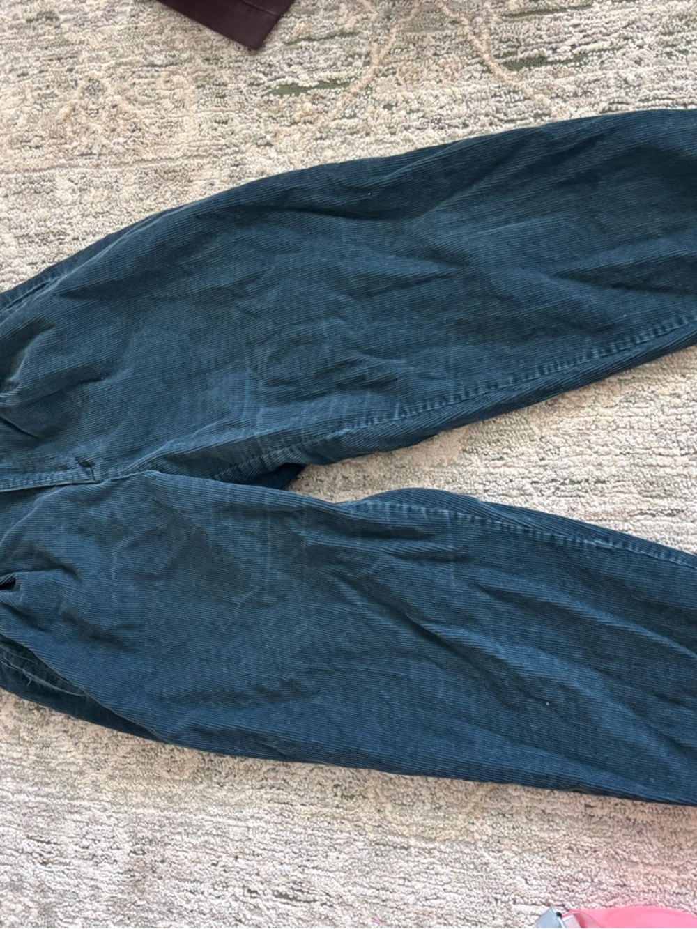 Men's Teal Corduroy Jeans – Classic Casual Fit